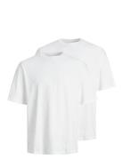 Jjebradley Tee Ss O-Neck 2Pk Mp Noos White Jack & J S