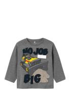 Nmmjeremy Tonka Ls Nreg Top Cplg Grey Name It