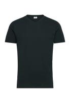 Slim Fit V-Neck T-Shirt 100% Cotton Black Mango