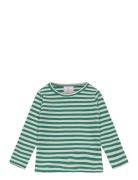 Tnstfro Uni L_S Rib Tee Green The New