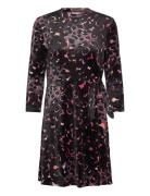 Juicy Leopard Print Velour Dress Black Juicy Couture