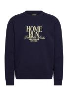 Front Artwork Relaxed Fit Sweatshirt Navy Scotch & Soda