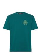 Front And Back Artwork Relaxed Fit T-Shirt Green Scotch & Soda