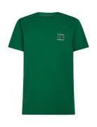 Hilfiger Stack Tee Green Tommy Hilfiger