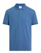 Thermo Tech Pique Slim Polo Blue Calvin Klein