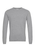 100% Recycle Knit Round Neck Grey Lindbergh