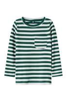 Nmmdekab Slim Ls Top Green Name It