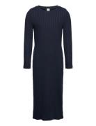 Dress Rib Midi Navy Lindex