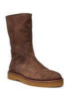 Boots - Flat Brown ANGULUS