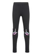 Leggings Unicorn Knee Black Lindex