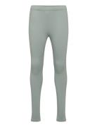 Leggings Basic Brushed Inside Green Lindex