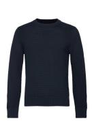 Oliver Structure Sweater Navy J. Lindeberg