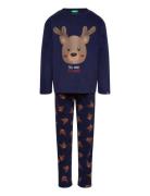 Pyjama(Sweater+Trous Navy United Colors Of Benetton