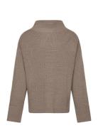 High Neck Sweater Brown FUB