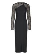 Stretchy Maxi Dress Black ROTATE Birger Christensen