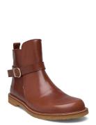 Booties - Flat Brown ANGULUS