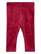 Leggings Heart Patch Red Lindex