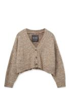 Mmzela Warm Knit Cardigan Brown MOS MOSH