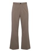 Flared Suit Trousers Beige Weekday