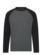 Trent Light Long Sleeve Tee Grey Lexington Clothing