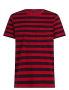 Essential Solid Pocket Tee Red Tommy Hilfiger