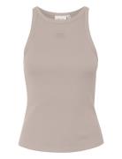 Gzdrew Logo Tank 2.0 Beige Gestuz