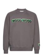 Hester Logo Sweatshirt Grey WOOD WOOD