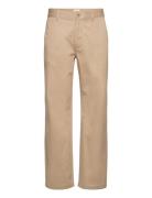 Stefan Classic Trousers Beige WOOD WOOD