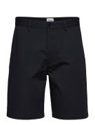 Jonathan Light Twill Shorts Black WOOD WOOD