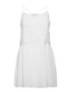 Crossback Embroided Dress White GAP