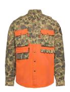 Classic Fit Camo Utility Shirt Khaki Polo Ralph Lauren