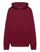 Fleece Hoodie Burgundy Ralph Lauren Kids