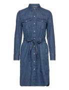 Belted Denim Shirtdress Blue Lauren Ralph Lauren