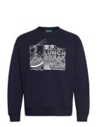 Sweater L/S Navy United Colors Of Benetton