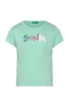 T-Shirt Green United Colors Of Benetton