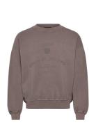 Citizen Printed Crewneck Grey HAN Kjøbenhavn