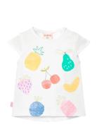 Knit T-Shirt White Boboli