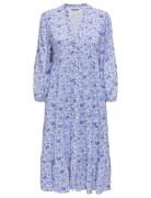 Onlmilana 7/8 Dress Wvn Noos Blue ONLY