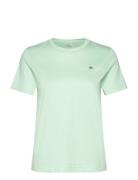 Reg Shield Ss T-Shirt Green GANT