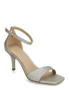 Jaida Heeled Sandal Silver Michael Kors