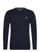 Mads Reg Cot Uspa M Knit Navy U.S. Polo Assn.