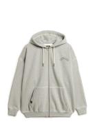 Athletic Ess Over D Ziphood Grey Superdry