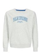 Jjdetroit Sweat Crew Neck Jnr Grey Jack & J S