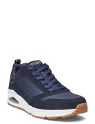 Mens Uno Stacre Navy Skechers