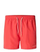 Slhdane-Swimshorts Red Selected Homme