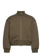 Scuba Bomber Jacket Khaki Weekday