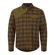 Johannishus LS Flannel Shirt Men Raven