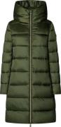 Save the Duck Women's Animal Free Hooded Puffer Jacket Lysa Pine Green
