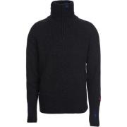 Ulvang Unisex Rav Sweater With Zip Charcoal Melange