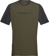 Norrøna Men's Fjørå Equaliser Lightweight T-Shirt  Olive Night